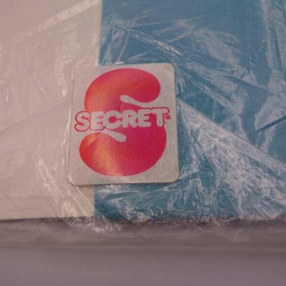 SECRET One Size All Sheer Sandalfoot Made in Canada 100% Nylon AQUA Panty Hose - Picture 6 of 12